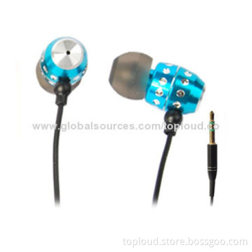 In-ear Earphones with Mic, 5mW Maximum Input Power